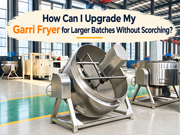 How Can I Upgrade My Garri Fryer for Larger Batches Without Scorching?