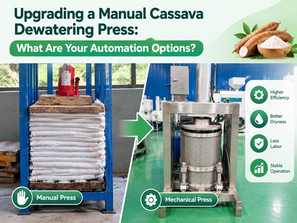Upgrading a Manual Cassava Dewatering Press: What Are Your Automation Options?