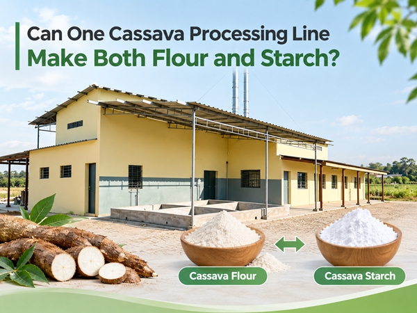 Can One Cassava Processing Line Make Both Flour and Starch?