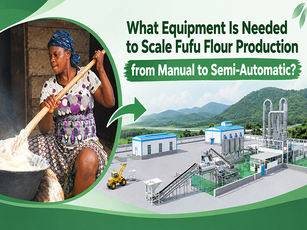 What Equipment Is Needed to Scale Fufu Flour Production from Manual to Semi-Automatic?