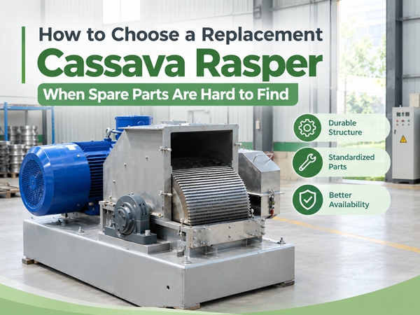 How to Choose a Replacement Cassava Rasper When Spare Parts Are Hard to Find
