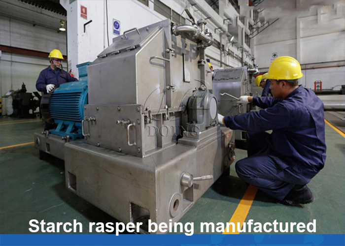 cassava rasping machine