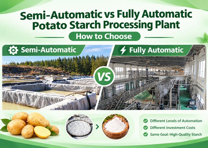 potato starch processing plant
