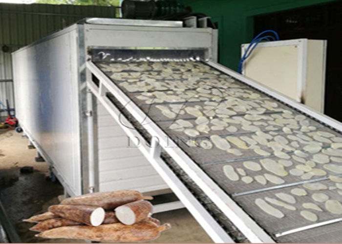 cassava chips drying machine