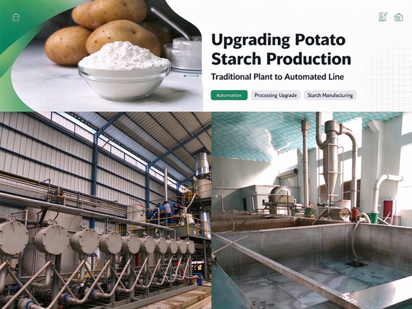 How to Upgrade a Traditional Potato Starch Factory to Automated Production