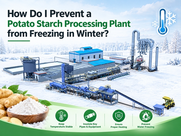 How to Prevent a Potato Starch Processing Plant from Freezing in Winter