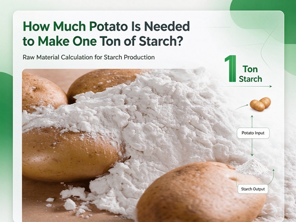 How Much Potato Is Needed to Make One Ton of Starch?