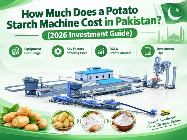 How Much Does a Potato Starch Machine Cost in Pakistan? (2026 Investment Guide)
