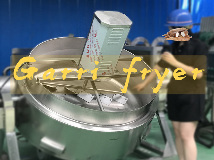 The introduction of garri frying machine in nigeria for garri production