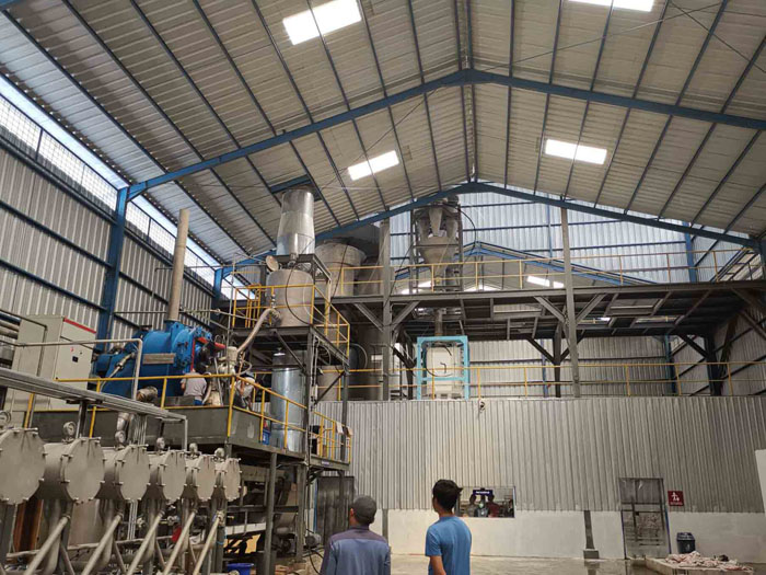 manufacturing plant of starch