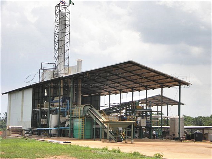 cassava starch processing plant