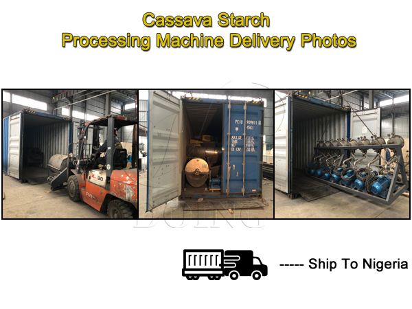 0.5t/h small scale cassava starch processing machine will be delivered to Nigeria!